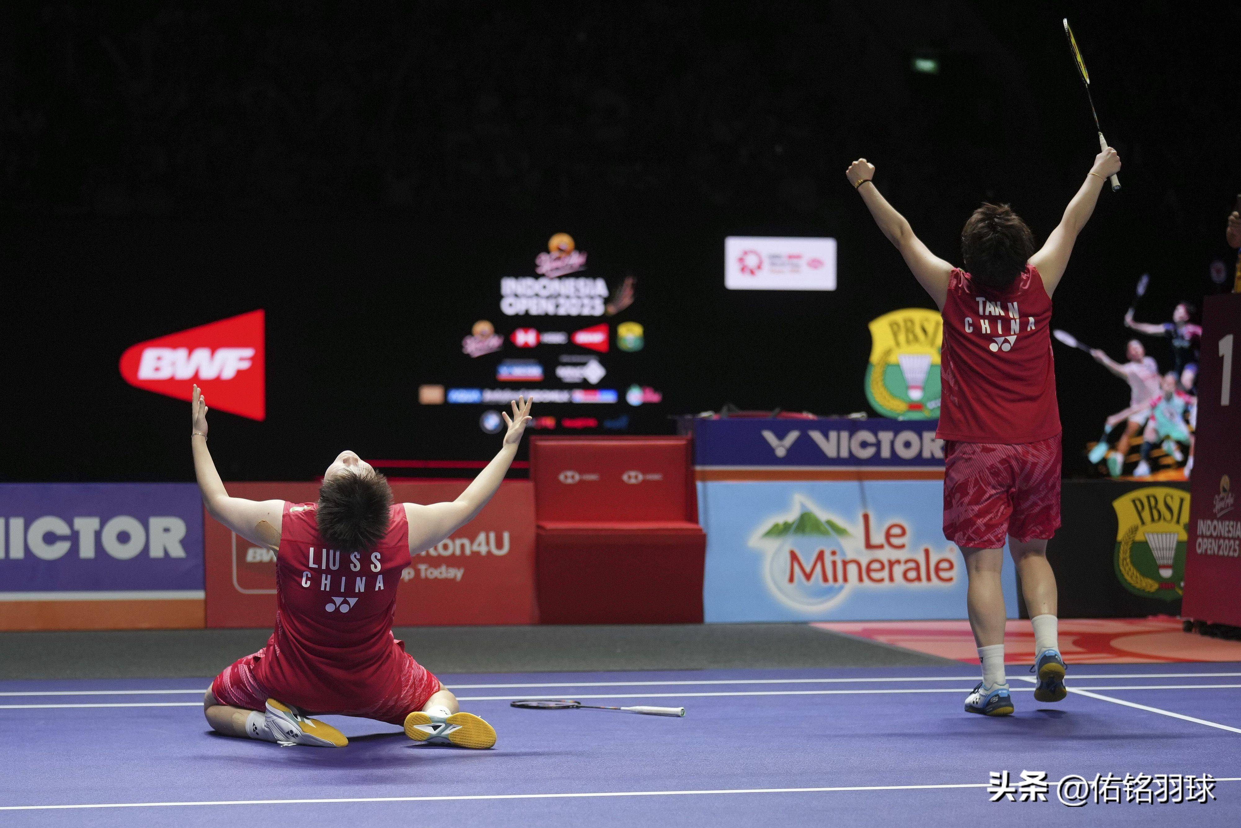 包含法国羽毛球队碾压印尼羽毛球队，马琳统治全场的词条