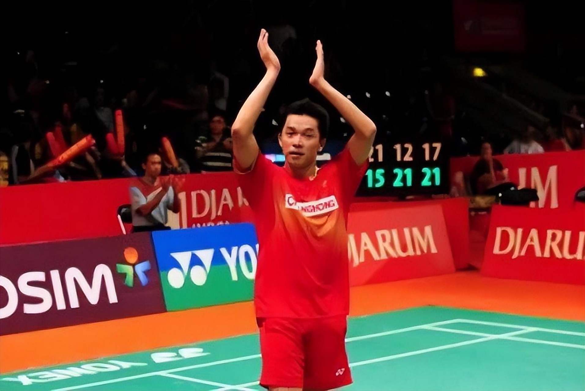 中国羽毛球队鏖战丹麦羽毛球队，陶菲克送出助攻的简单介绍